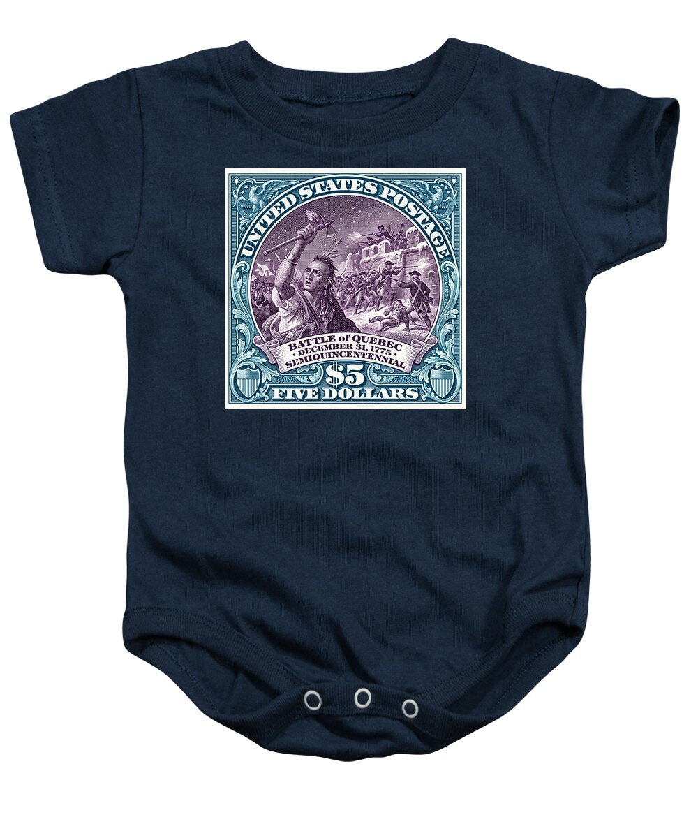 Battle of Quebec $5 2 - Baby One-Piece