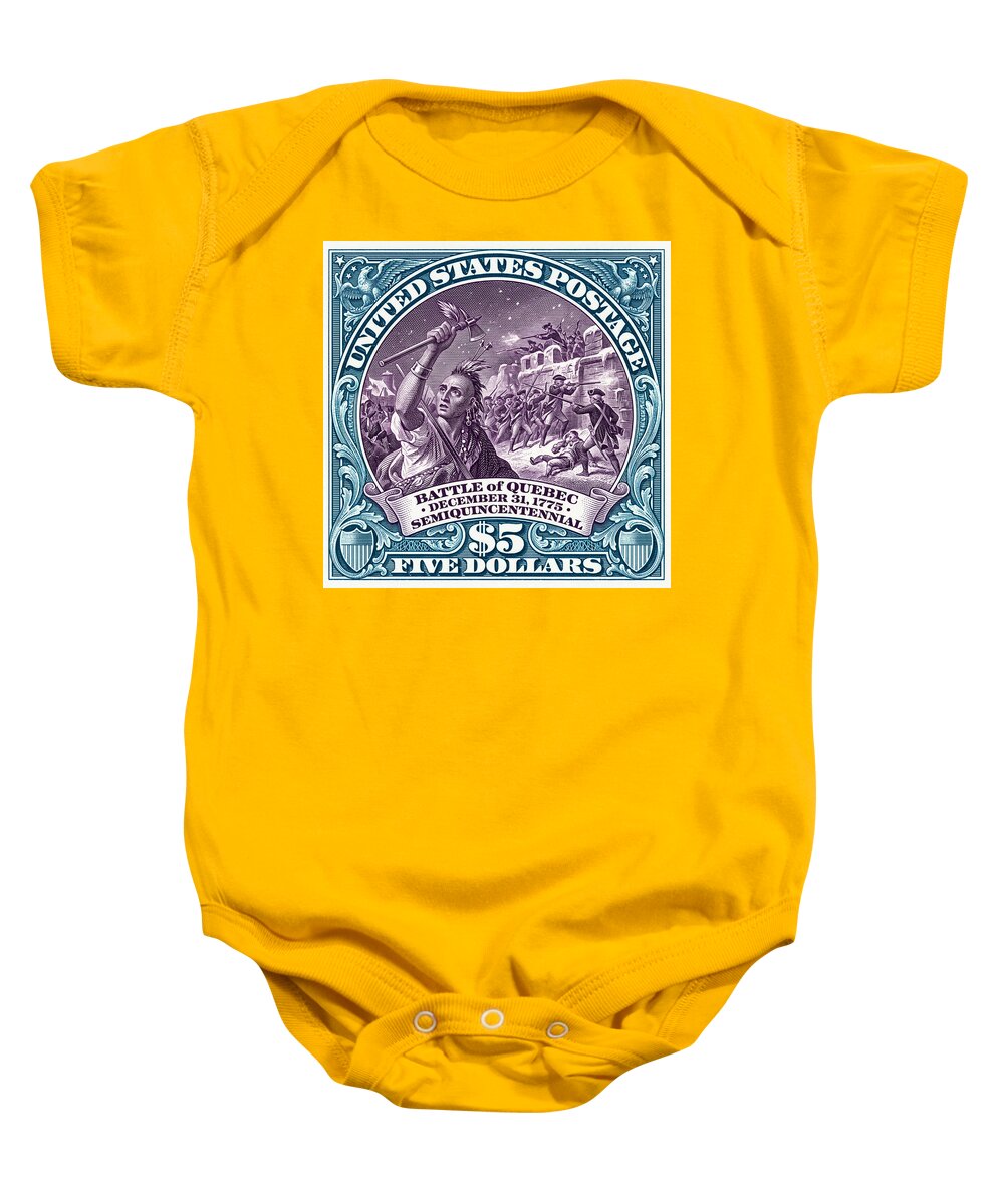 Battle of Quebec $5 2 - Baby One-Piece