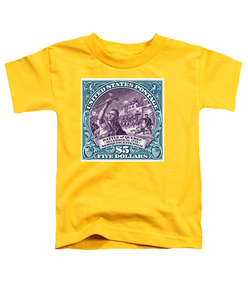 Battle of Quebec $5 2 - Toddler T-Shirt