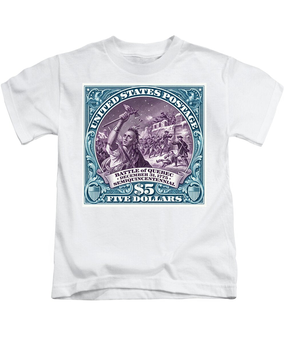 Battle of Quebec $5 2 - Kids T-Shirt