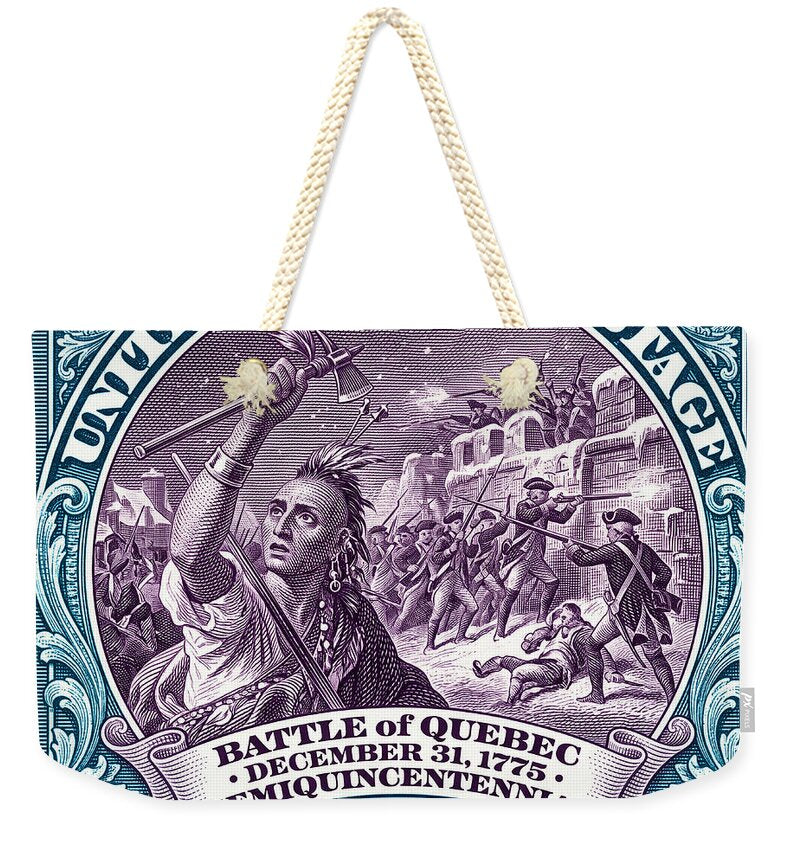 Battle of Quebec $5 2 - Weekender Tote Bag