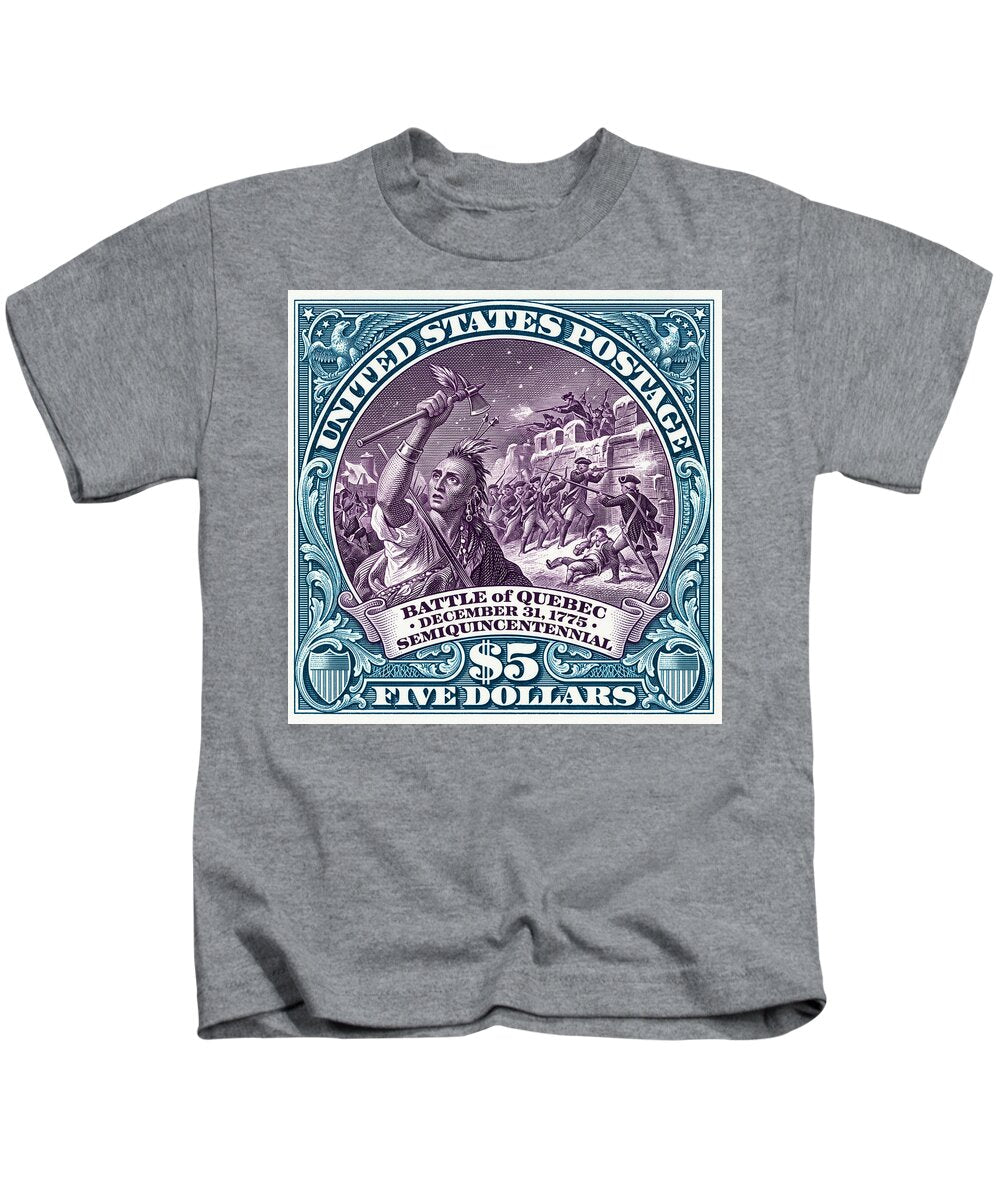 Battle of Quebec $5 2 - Kids T-Shirt