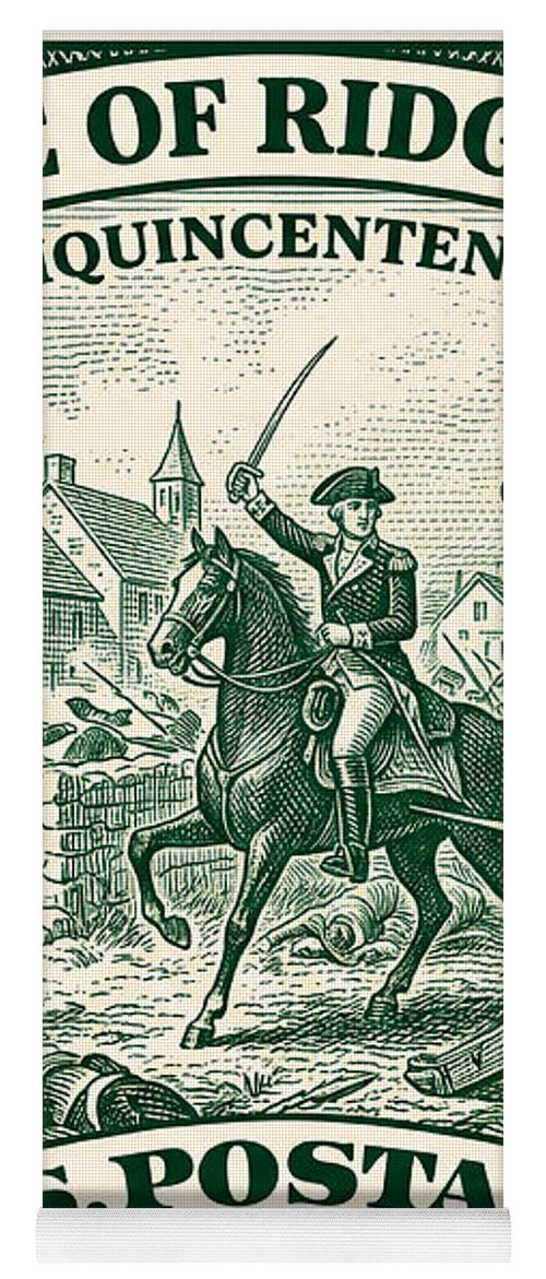 Battle of Ridgefield 1c 1 - Yoga Mat