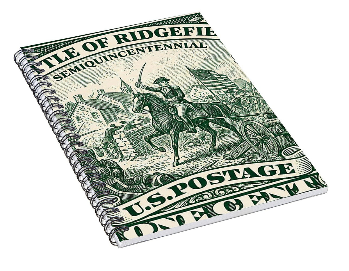 Battle of Ridgefield 1c 1 - Spiral Notebook