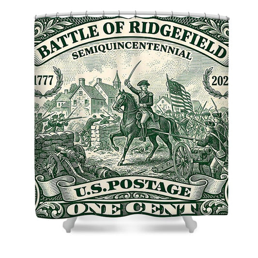Battle of Ridgefield 1c 1 - Shower Curtain