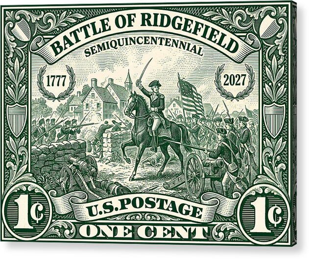 Battle of Ridgefield 1c 1 - Acrylic Print