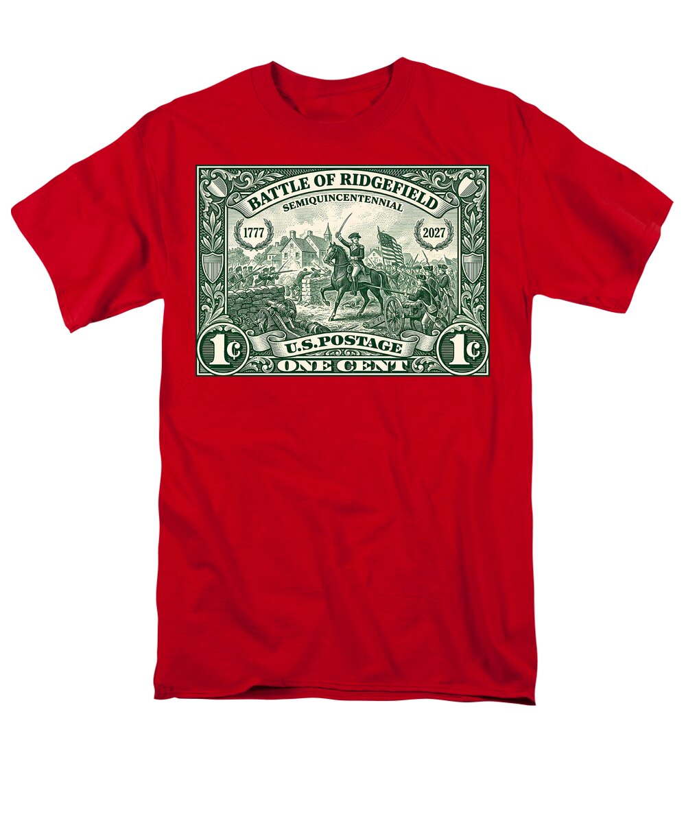 Battle of Ridgefield 1c 1 - Men's T-Shirt  (Regular Fit)