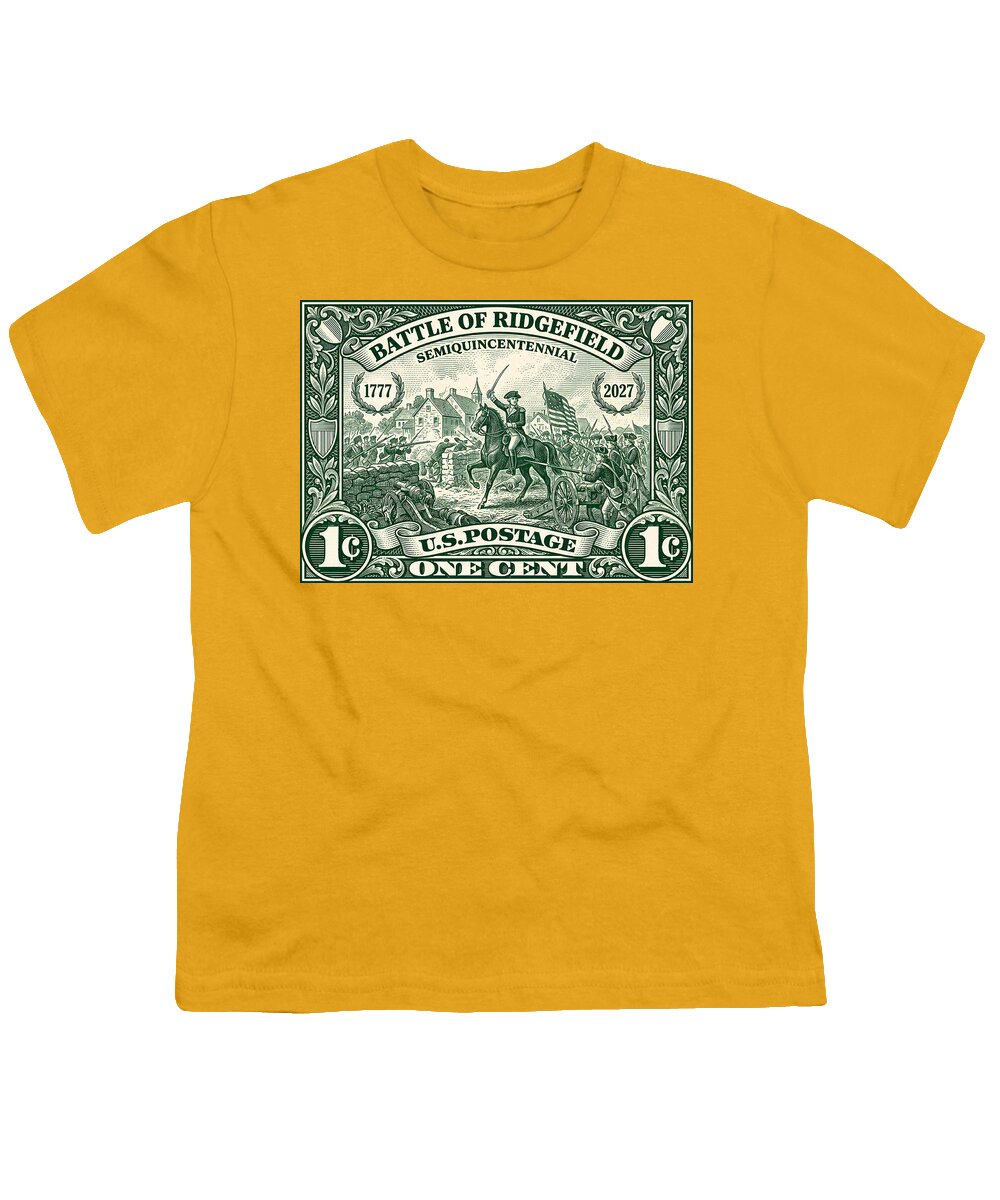 Battle of Ridgefield 1c 1 - Youth T-Shirt
