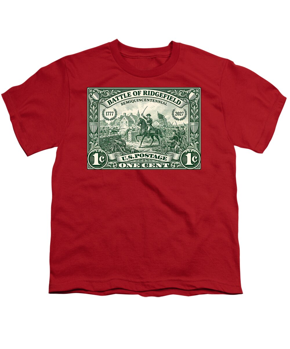 Battle of Ridgefield 1c 1 - Youth T-Shirt