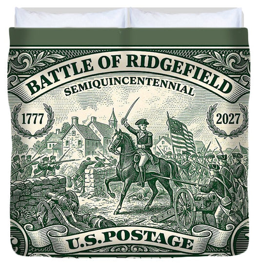 Battle of Ridgefield 1c 1 - Duvet Cover
