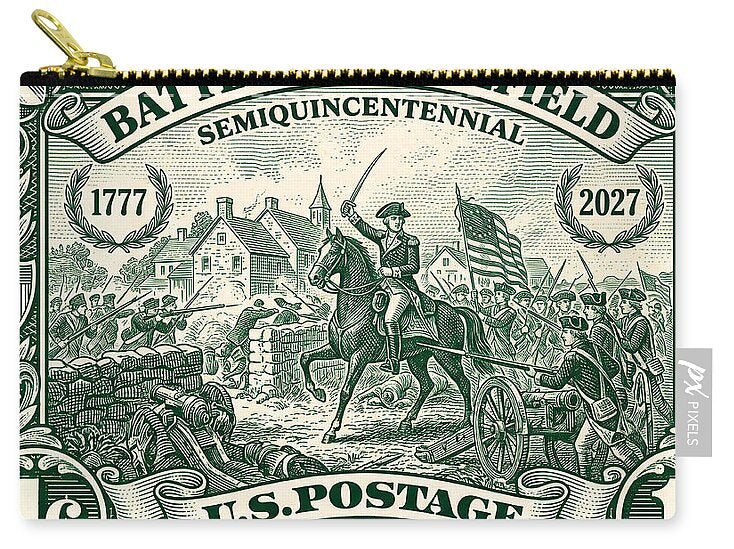 Battle of Ridgefield 1c 1 - Zip Pouch
