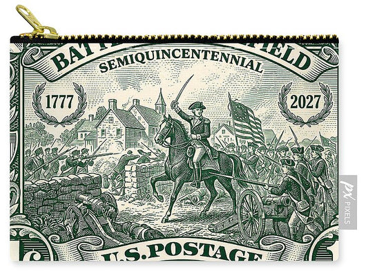 Battle of Ridgefield 1c 1 - Zip Pouch