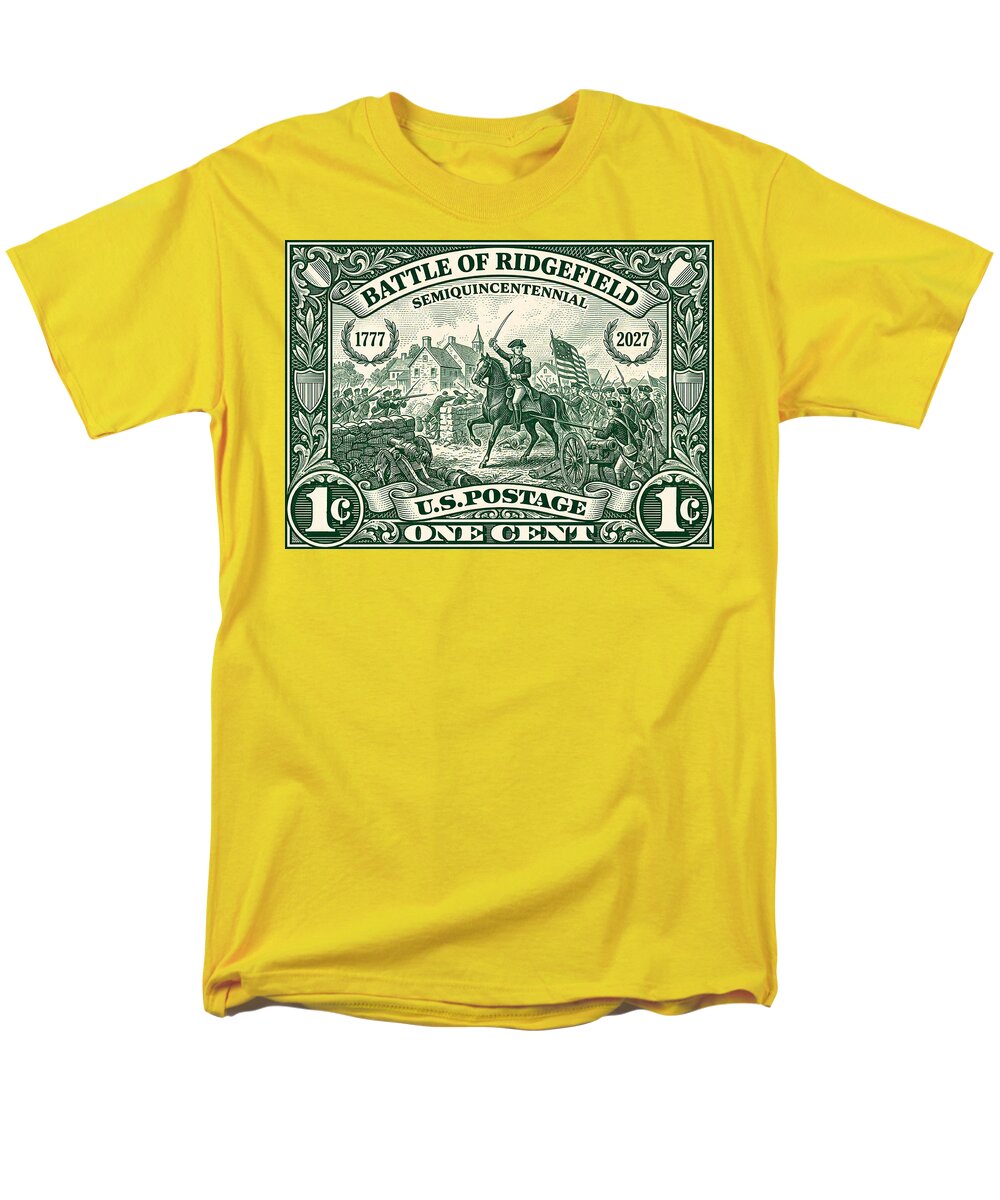 Battle of Ridgefield 1c 1 - Men's T-Shirt  (Regular Fit)