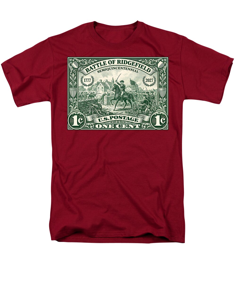 Battle of Ridgefield 1c 1 - Men's T-Shirt  (Regular Fit)