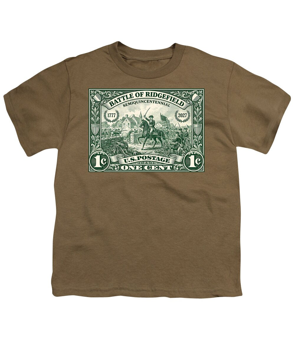 Battle of Ridgefield 1c 1 - Youth T-Shirt
