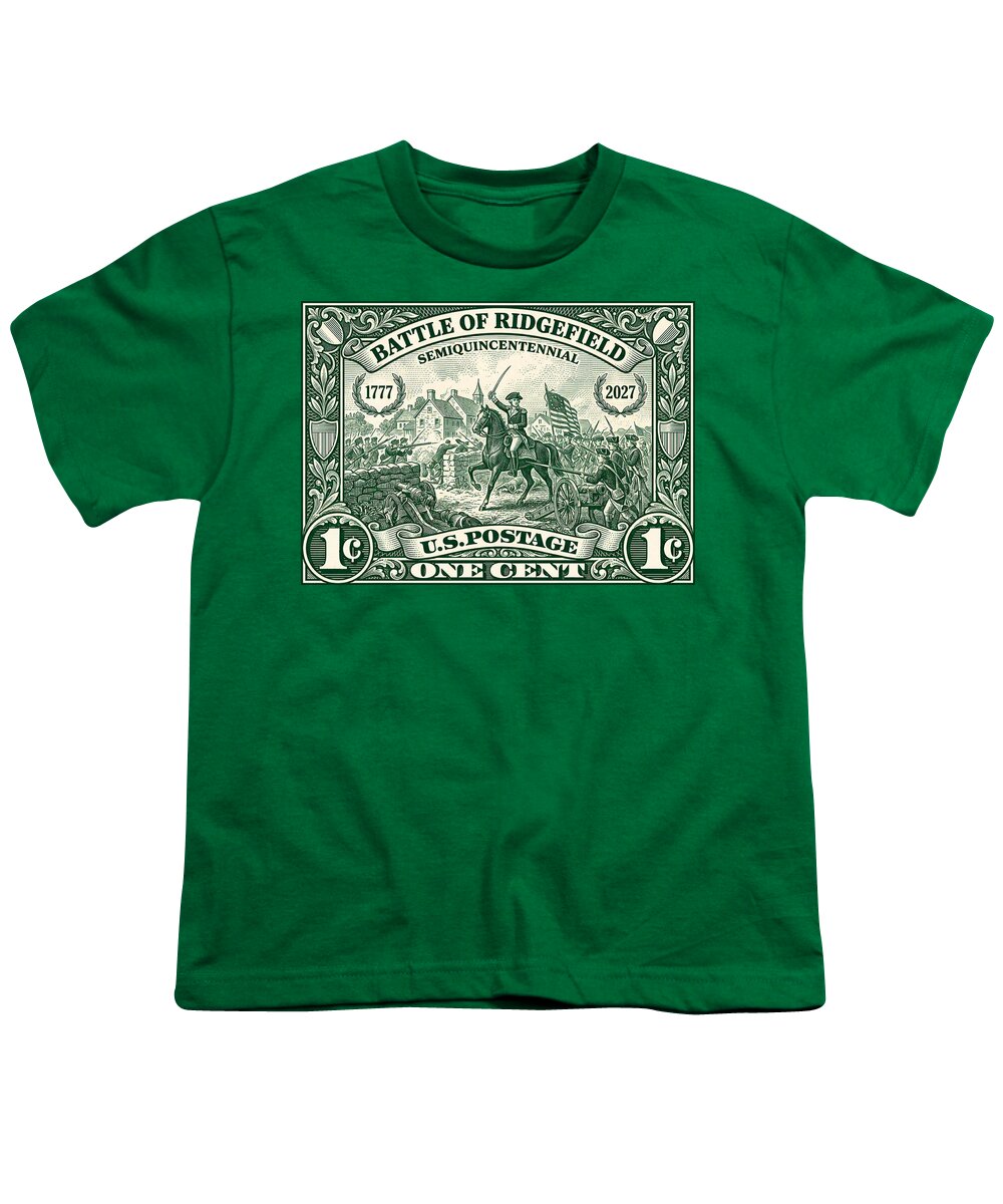 Battle of Ridgefield 1c 1 - Youth T-Shirt