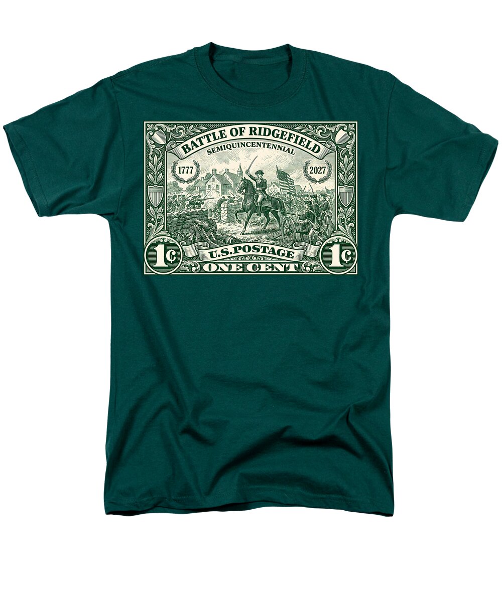 Battle of Ridgefield 1c 1 - Men's T-Shirt  (Regular Fit)