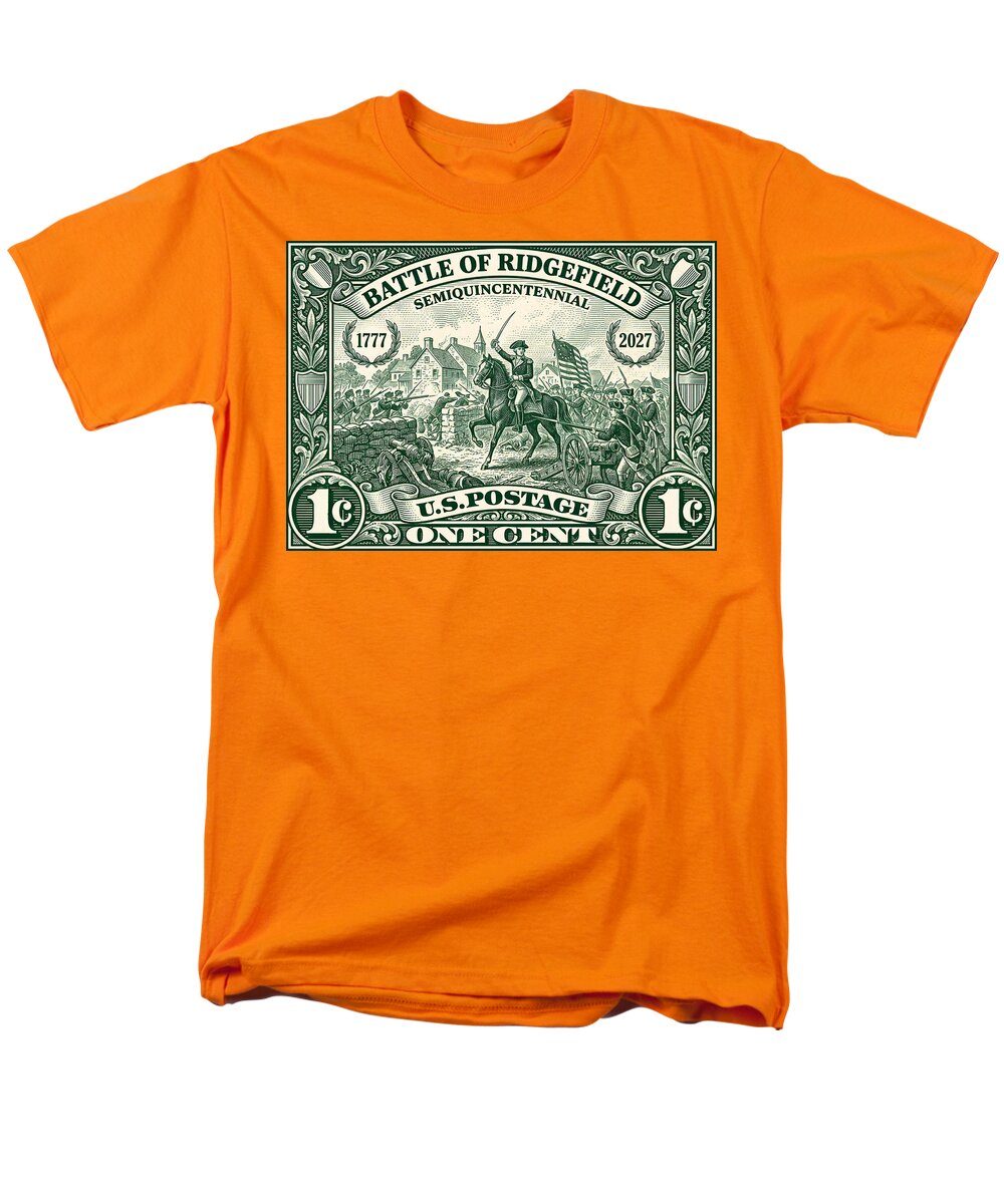 Battle of Ridgefield 1c 1 - Men's T-Shirt  (Regular Fit)