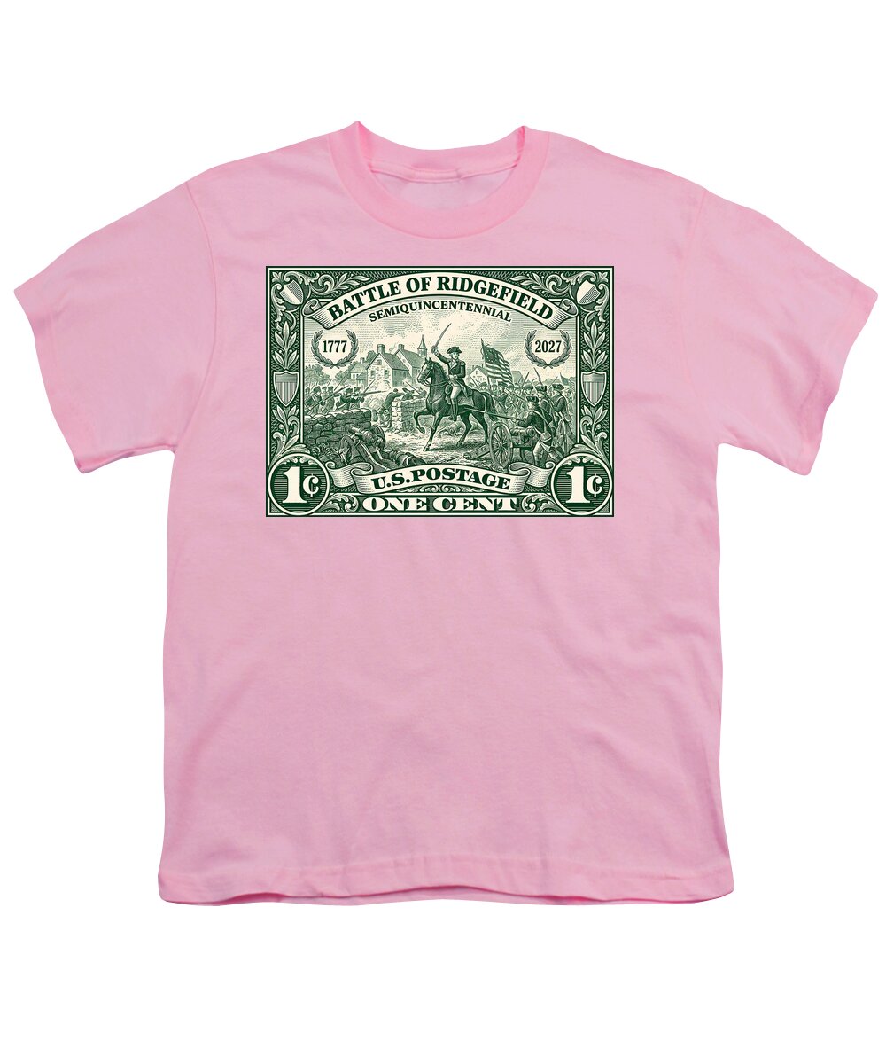Battle of Ridgefield 1c 1 - Youth T-Shirt