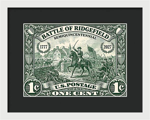 Battle of Ridgefield 1c 1 - Framed Print