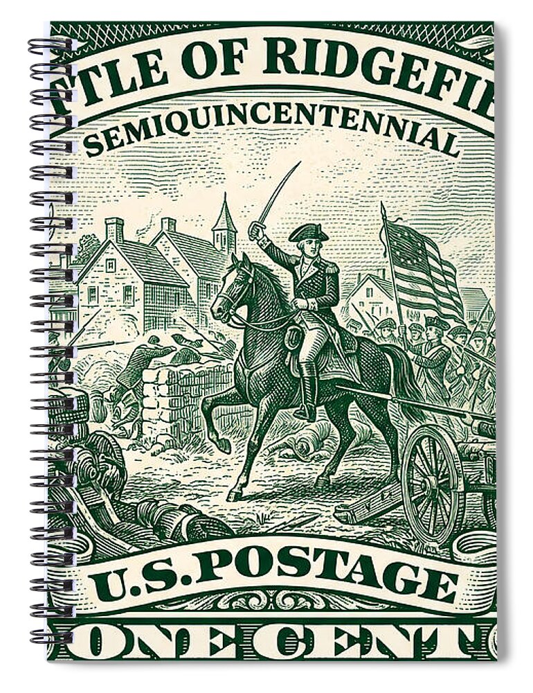 Battle of Ridgefield 1c 1 - Spiral Notebook