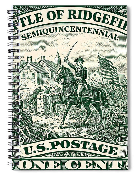 Battle of Ridgefield 1c 1 - Spiral Notebook