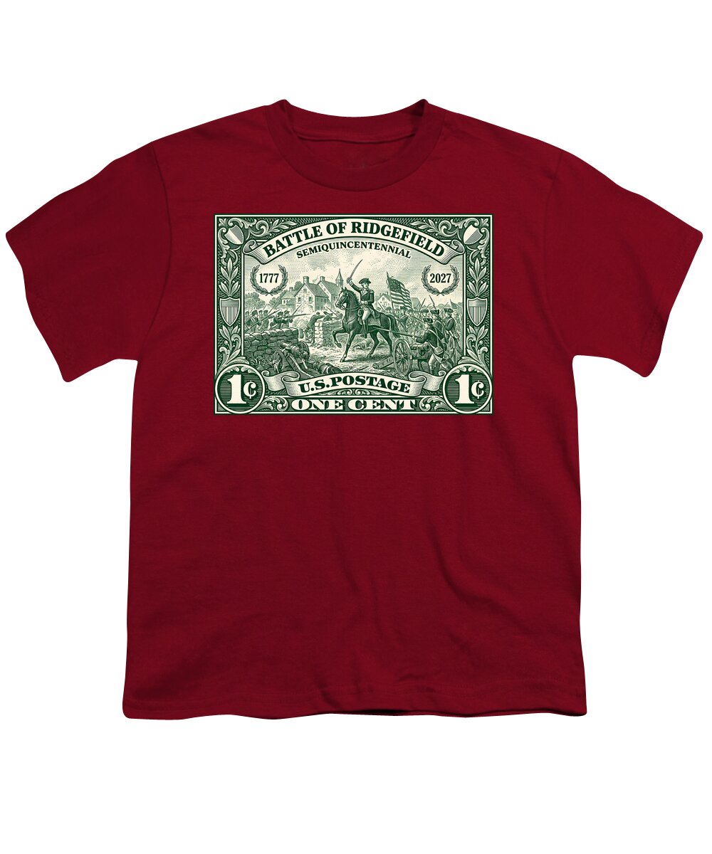 Battle of Ridgefield 1c 1 - Youth T-Shirt