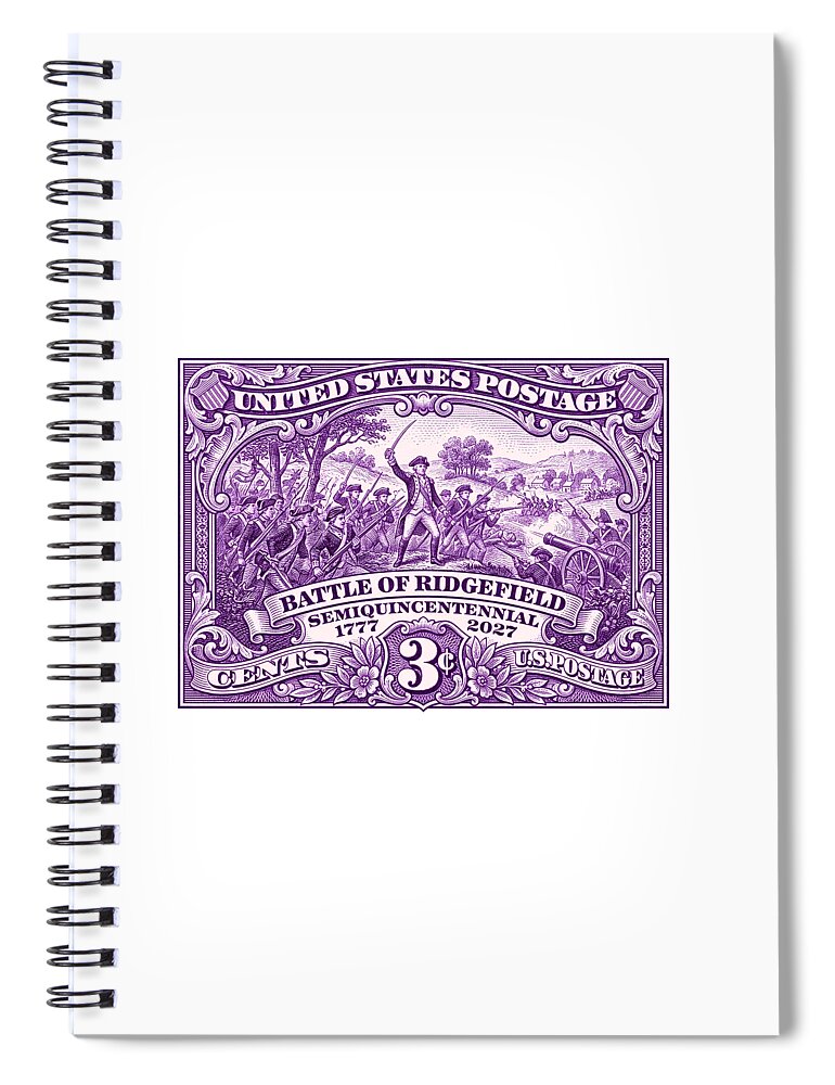 Battle of Ridgefield 3c 1 - Spiral Notebook
