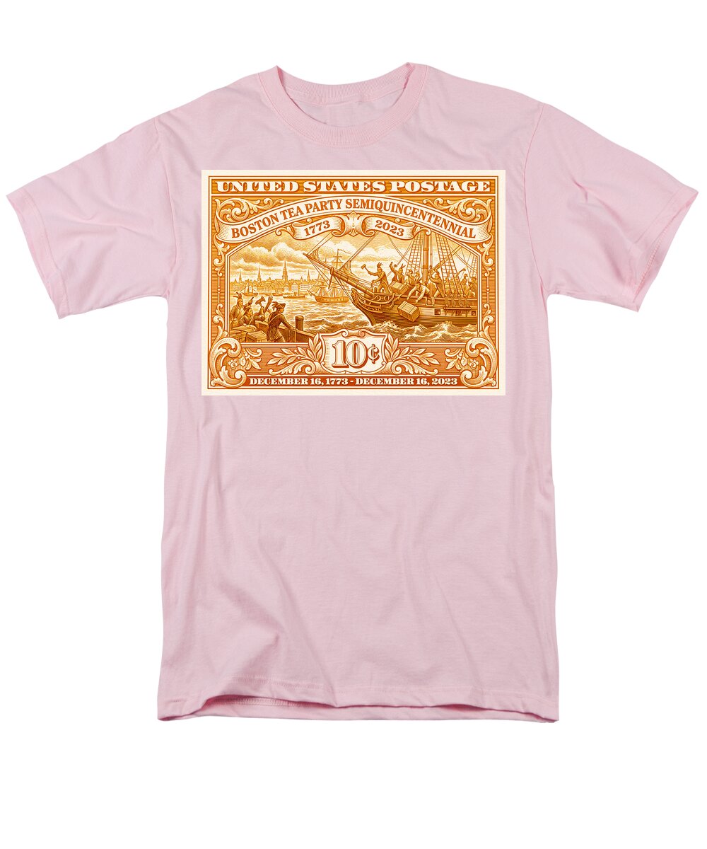 Boston Tea Party 10c 1 - Men's T-Shirt  (Regular Fit)