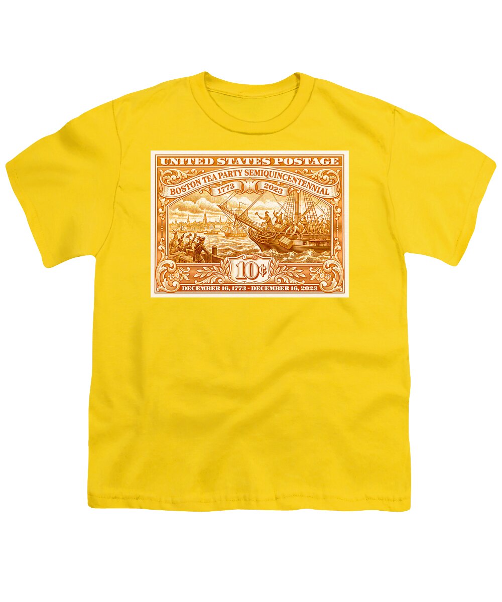 Boston Tea Party 10c 1 - Youth T-Shirt
