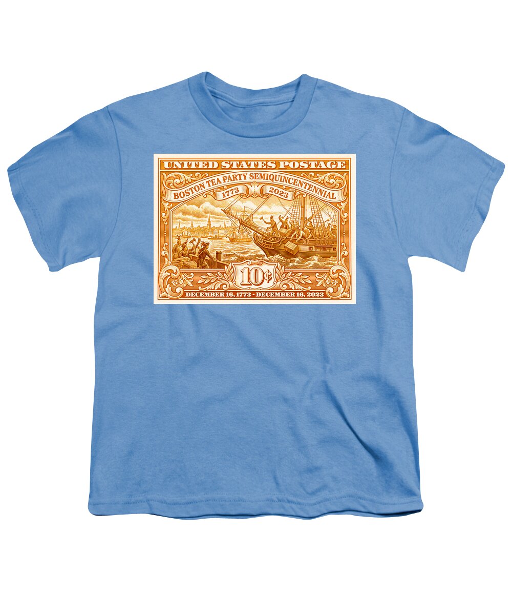 Boston Tea Party 10c 1 - Youth T-Shirt