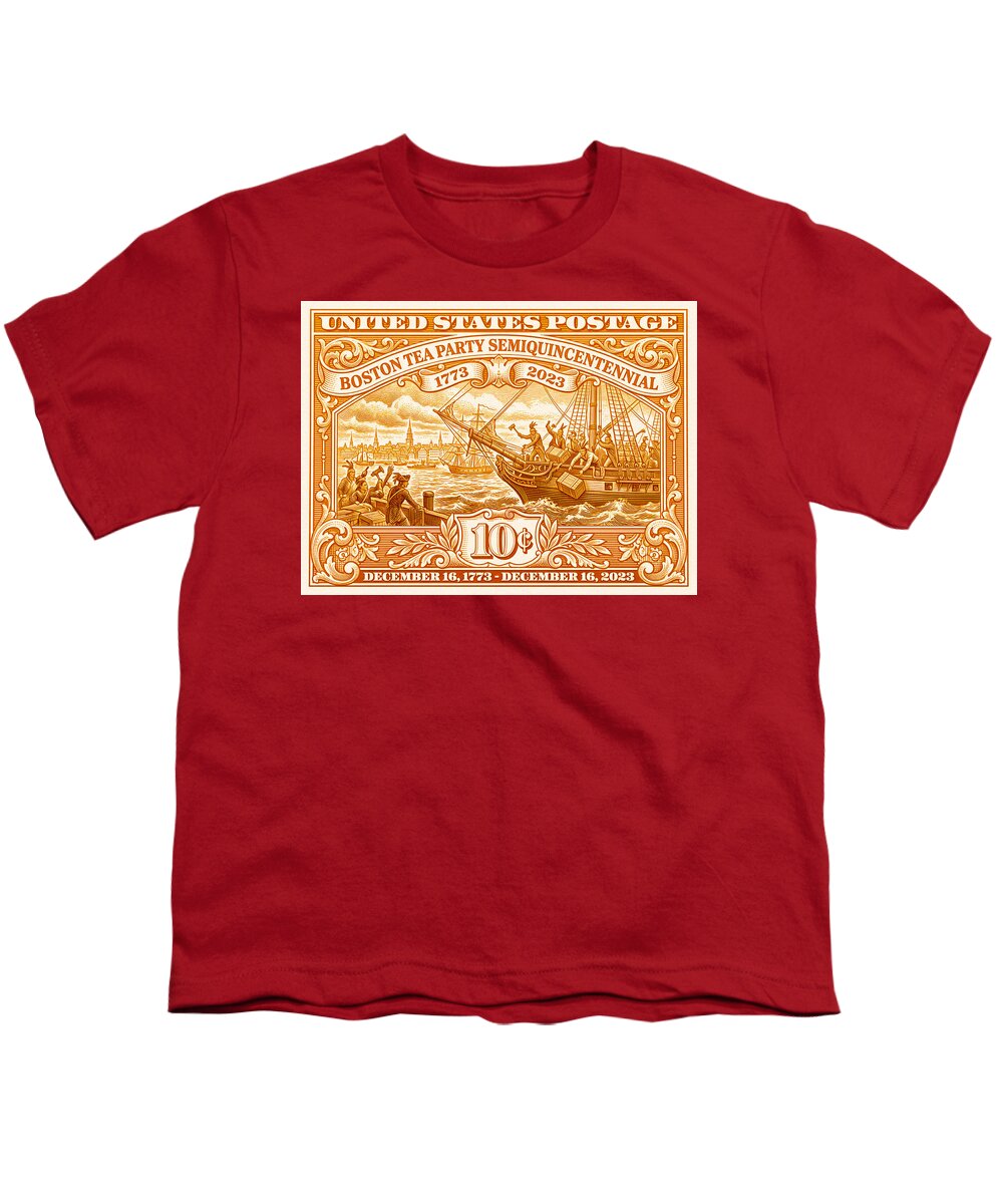 Boston Tea Party 10c 1 - Youth T-Shirt