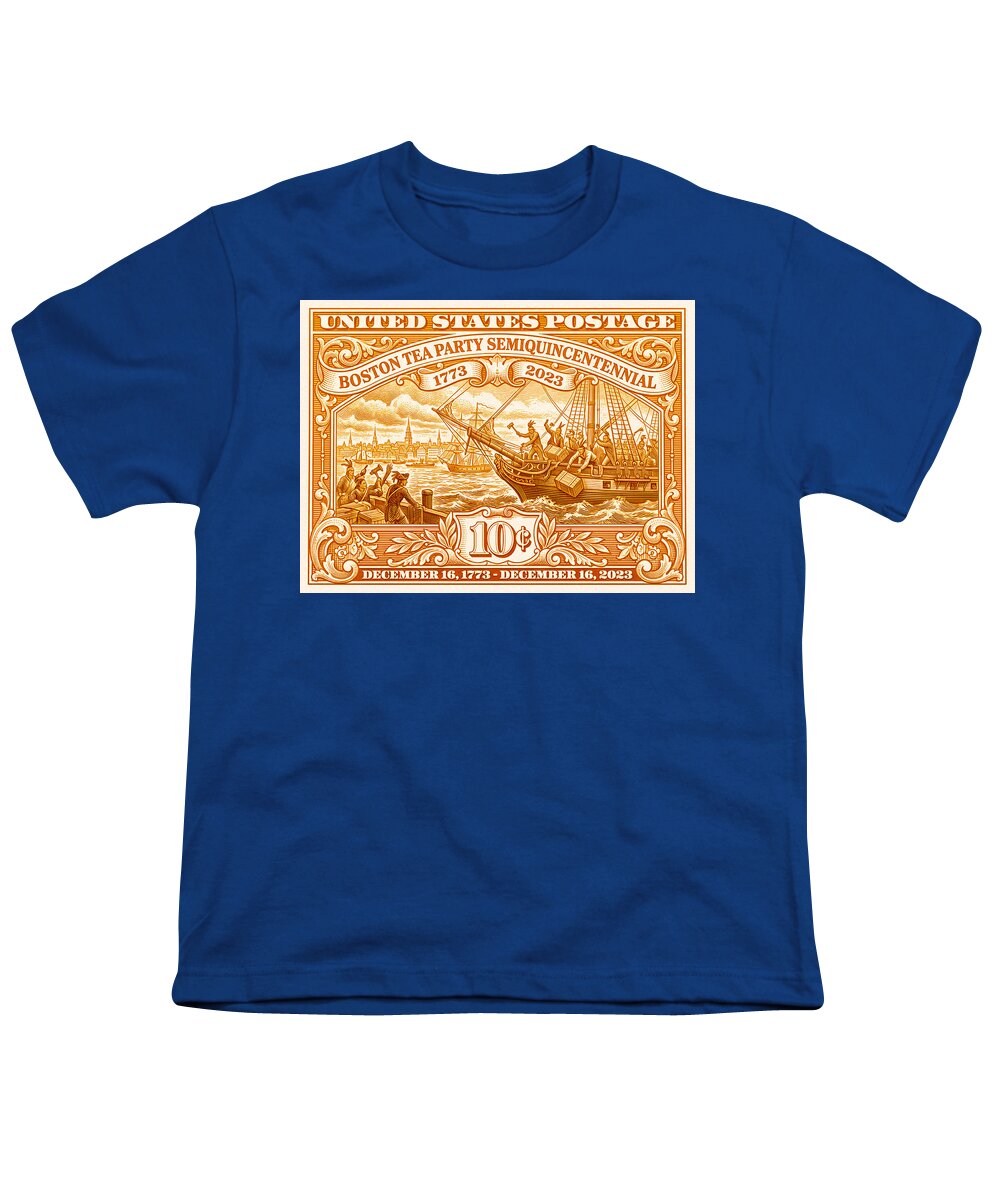 Boston Tea Party 10c 1 - Youth T-Shirt