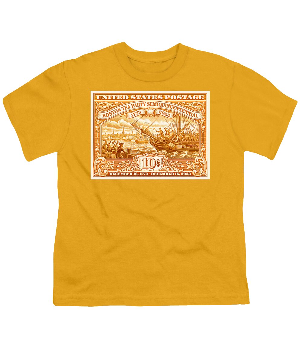 Boston Tea Party 10c 1 - Youth T-Shirt
