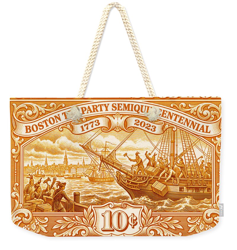 Boston Tea Party 10c 1 - Weekender Tote Bag