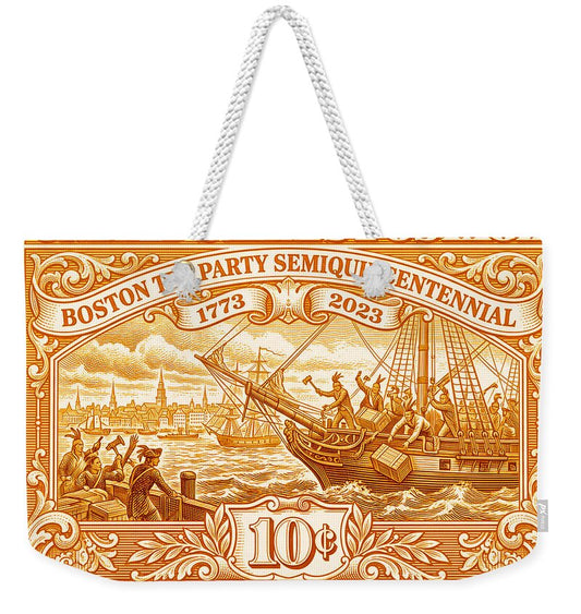 Boston Tea Party 10c 1 - Weekender Tote Bag