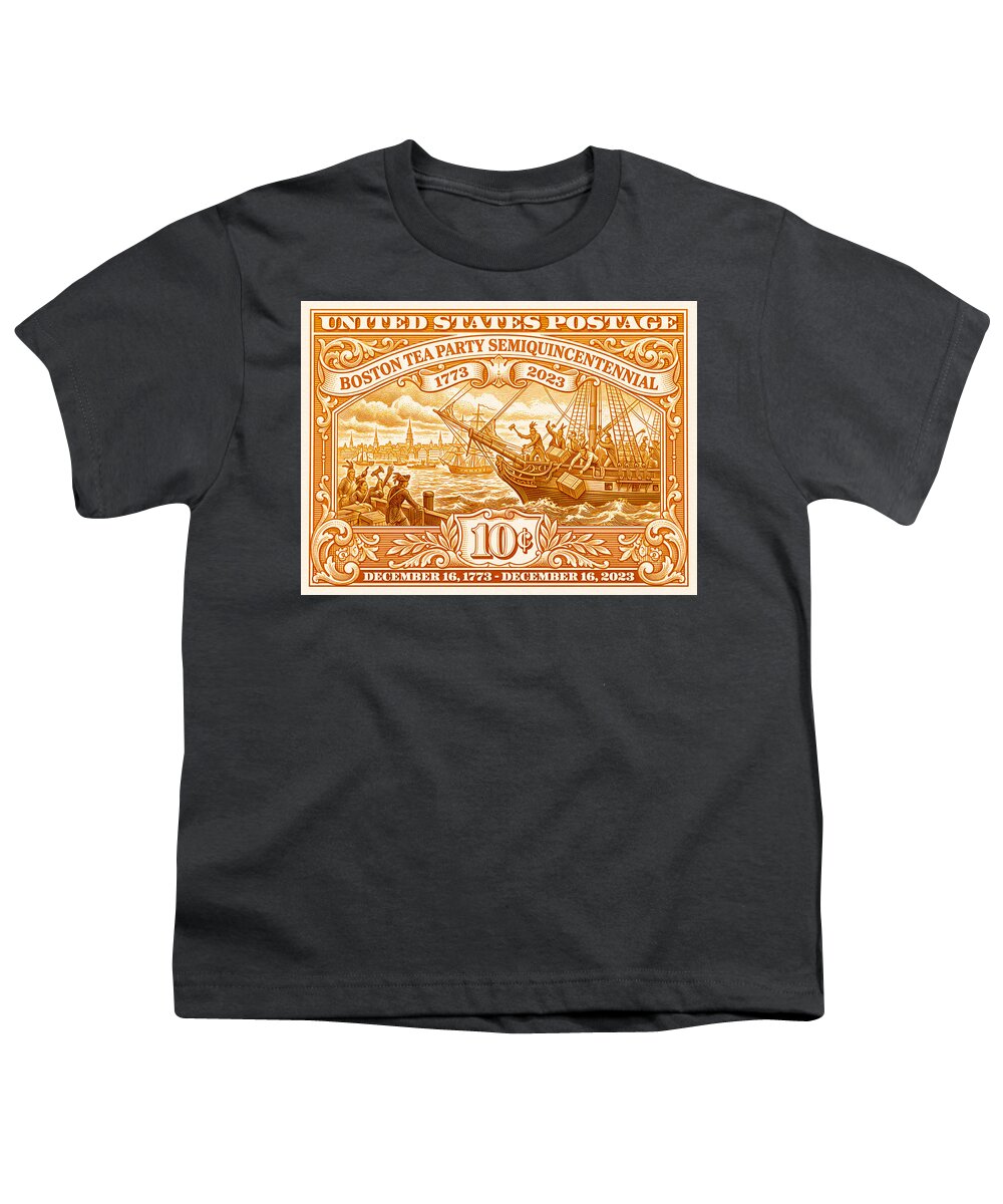 Boston Tea Party 10c 1 - Youth T-Shirt