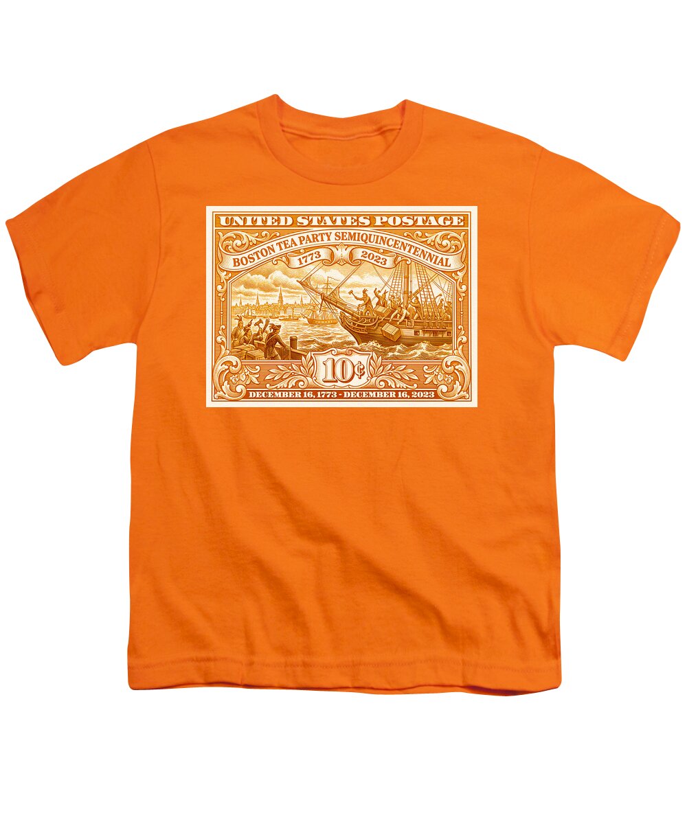 Boston Tea Party 10c 1 - Youth T-Shirt