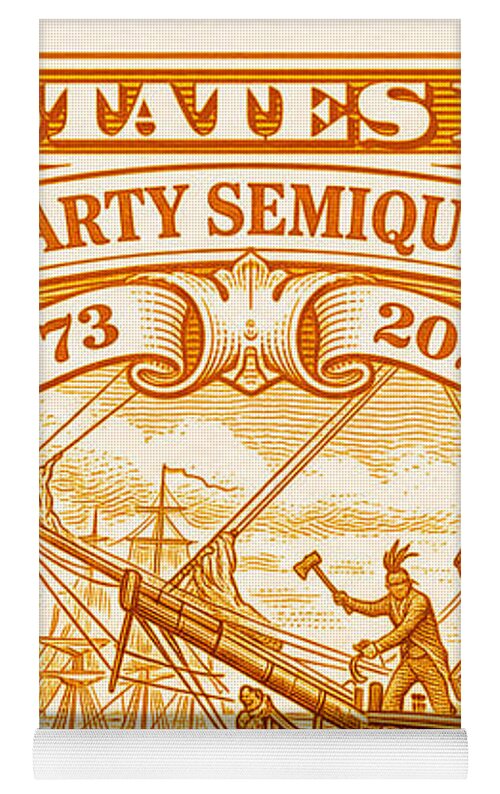 Boston Tea Party 10c 1 - Yoga Mat