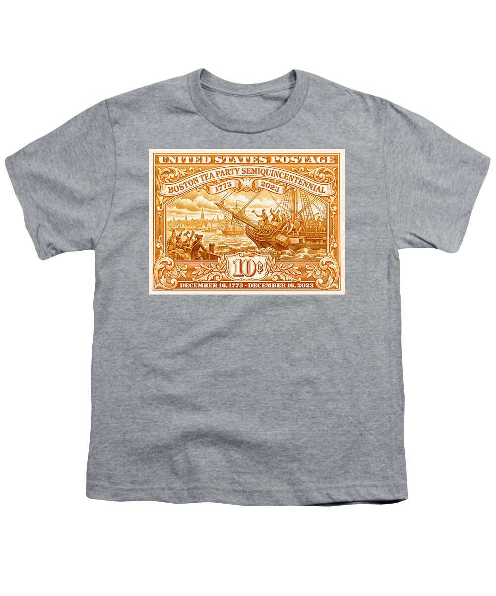 Boston Tea Party 10c 1 - Youth T-Shirt