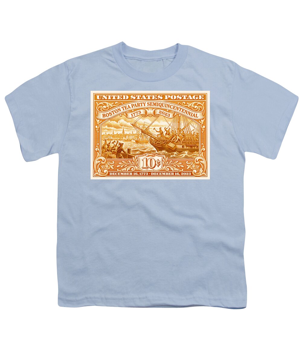 Boston Tea Party 10c 1 - Youth T-Shirt
