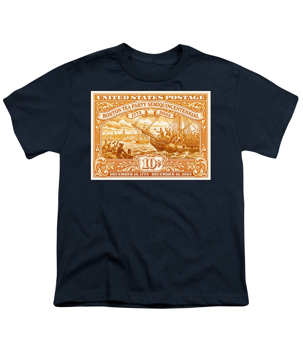 Boston Tea Party 10c 1 - Youth T-Shirt