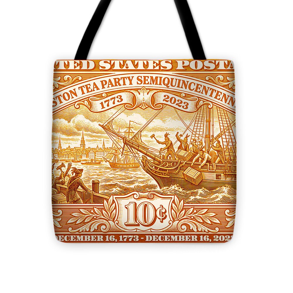 Boston Tea Party 10c 1 - Tote Bag