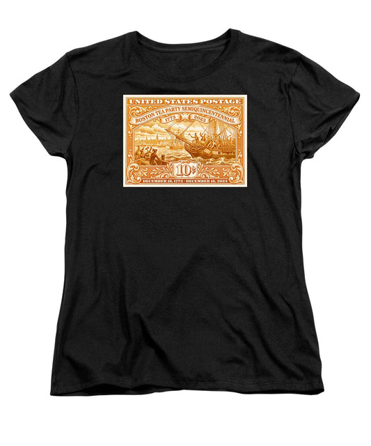 Boston Tea Party 10c 1 - Women's T-Shirt (Standard Fit)