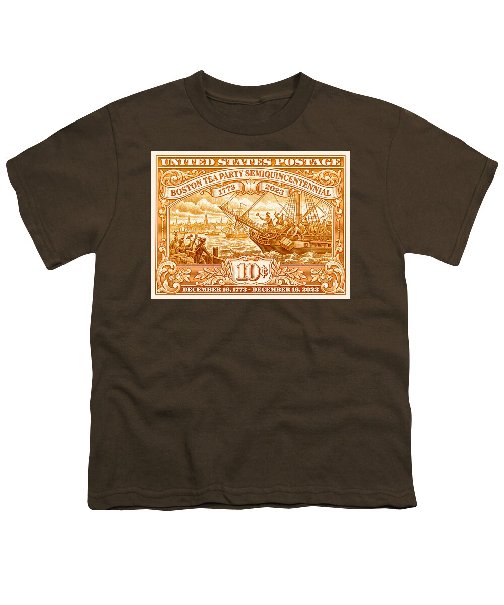 Boston Tea Party 10c 1 - Youth T-Shirt