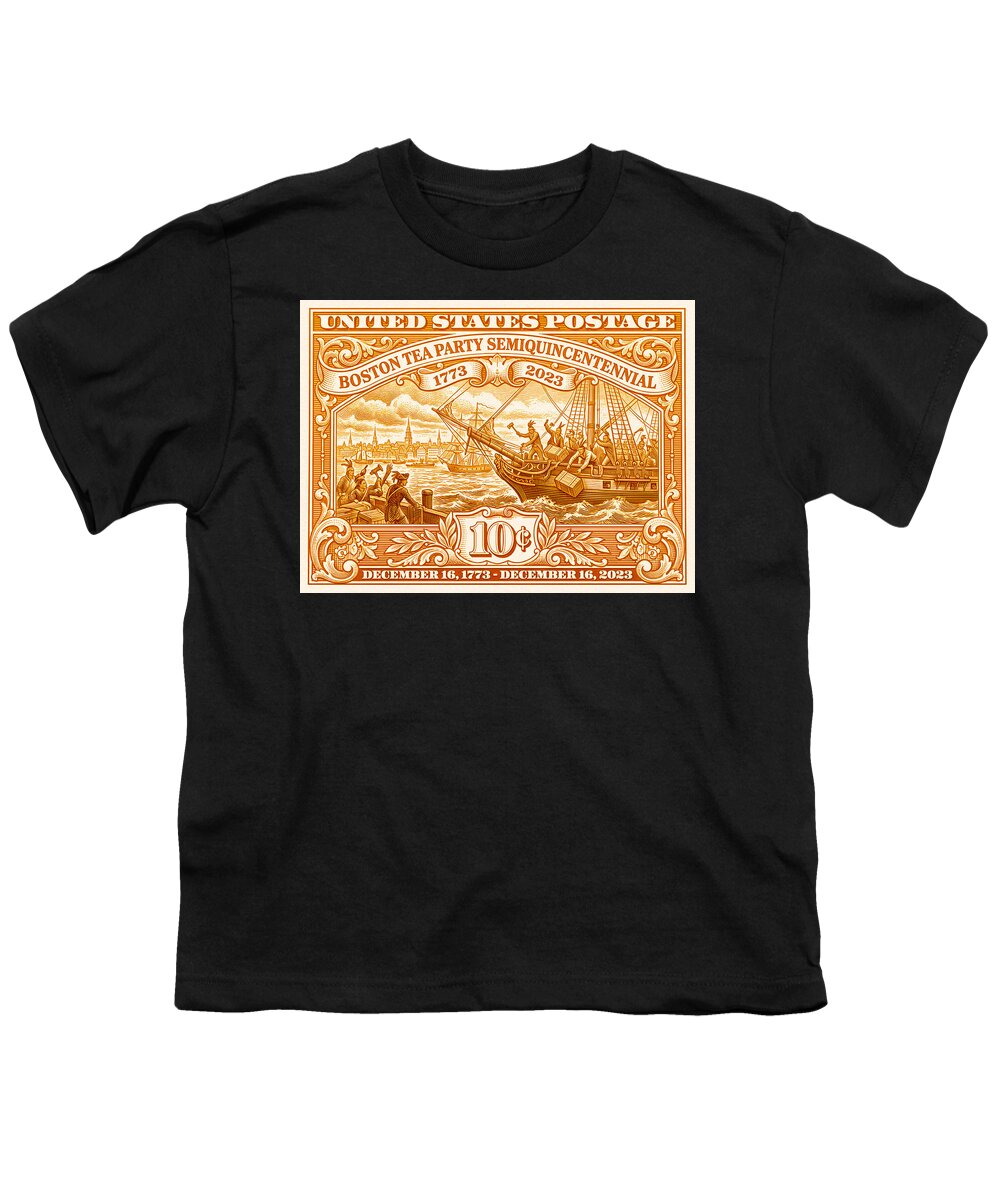 Boston Tea Party 10c 1 - Youth T-Shirt