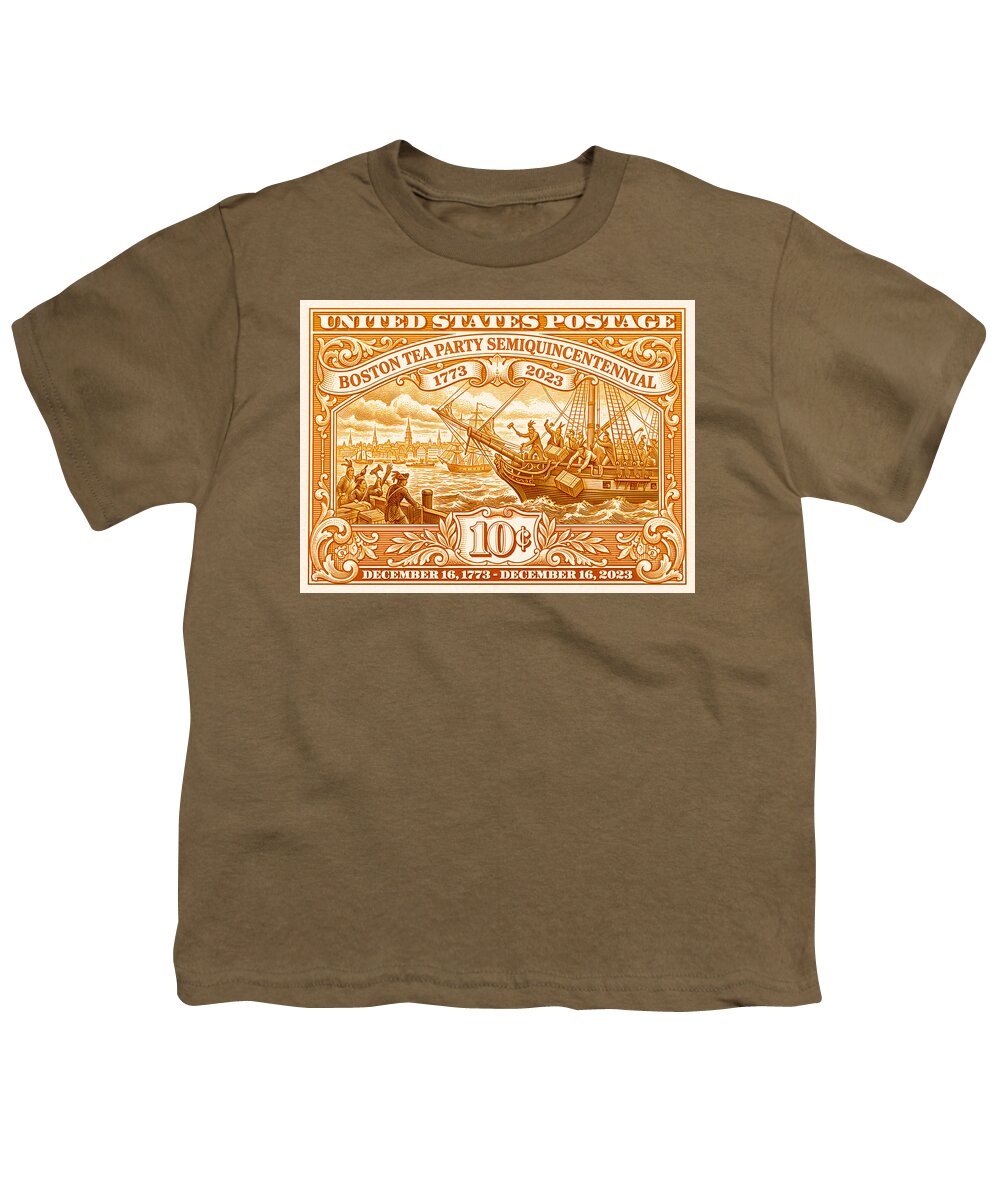 Boston Tea Party 10c 1 - Youth T-Shirt