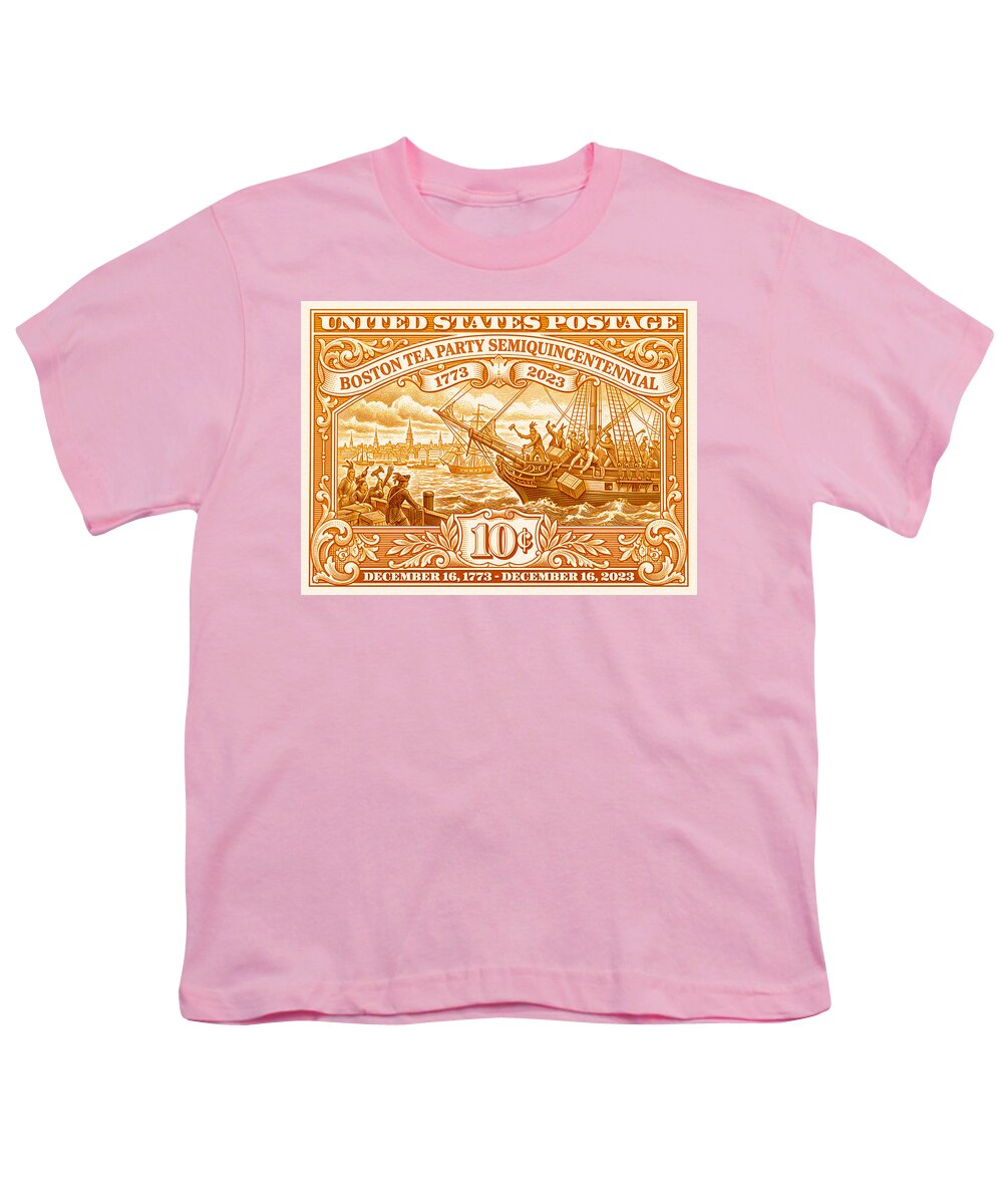 Boston Tea Party 10c 1 - Youth T-Shirt