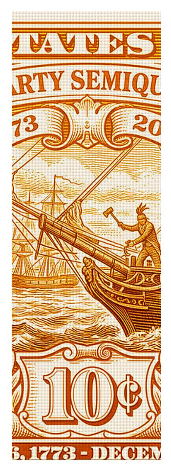 Boston Tea Party 10c 1 - Yoga Mat