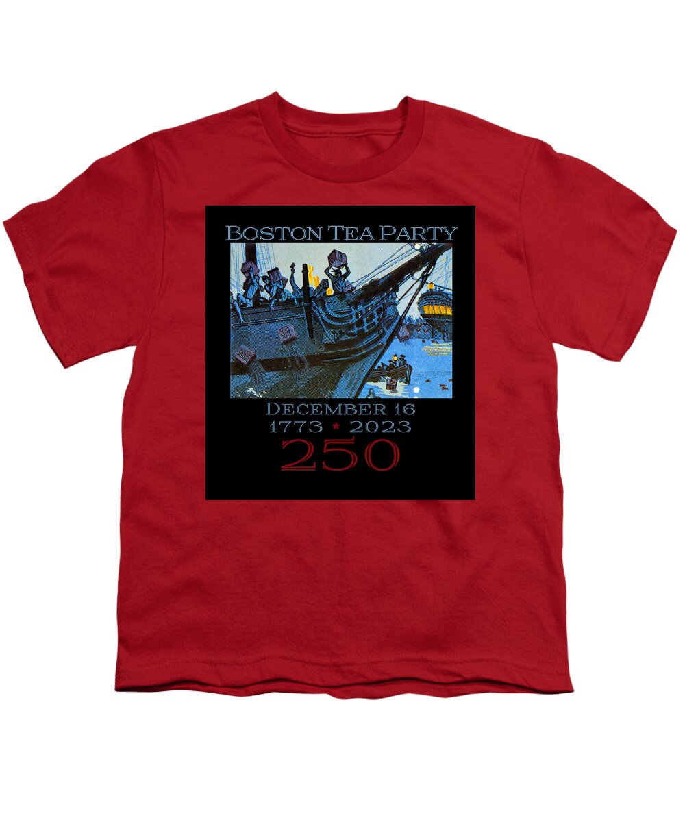 Boston Tea Party 250 1 - Youth T-Shirt